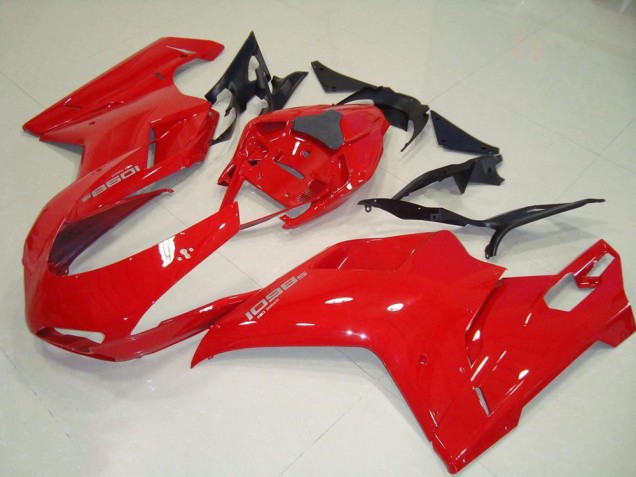 Carenado Moto Ducati 848 1098 1198 2007-2014 - Rojo Original Carenado Moto Ducati 848 1098 1198 2007-2014 - Rojo Original