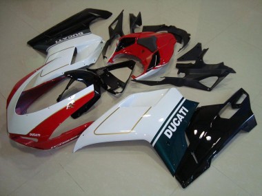 Carenado Moto Ducati 848 1098 1198 2007-2014 - Tri Color