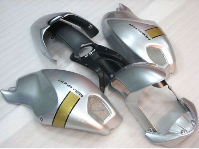 Carenado Moto Ducati Monster 696 2008-2012 - Negro Plata Monster Carenado Moto Ducati Monster 696 2008-2012 - Negro Plata Monster