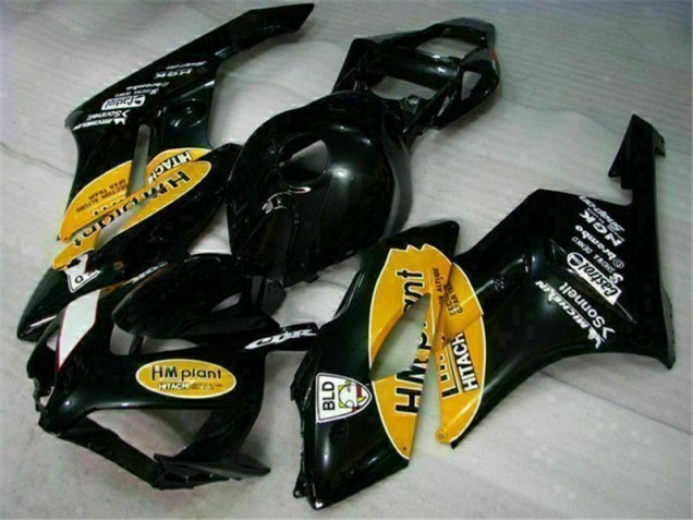 Carenado Moto Honda CBR 1000 RR 2004-2005 - Amarillo Negro Carenado Moto Honda CBR 1000 RR 2004-2005 - Amarillo Negro