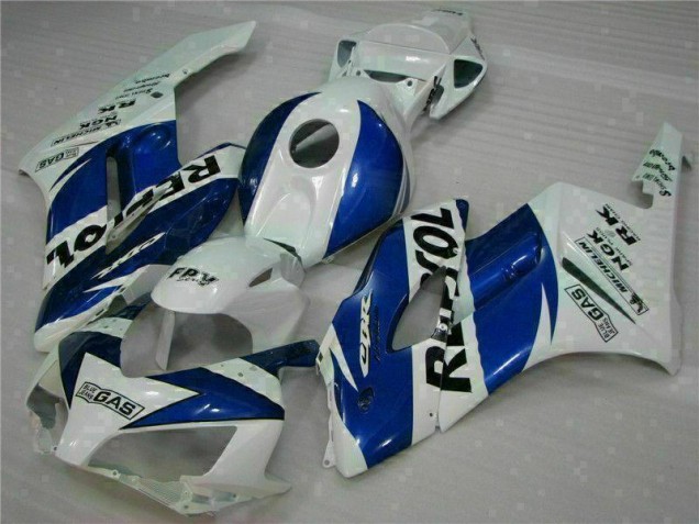 Carenado Moto Honda CBR 1000 RR 2004-2005 - Blanco Azul Repsol Carenado Moto Honda CBR 1000 RR 2004-2005 - Blanco Azul Repsol