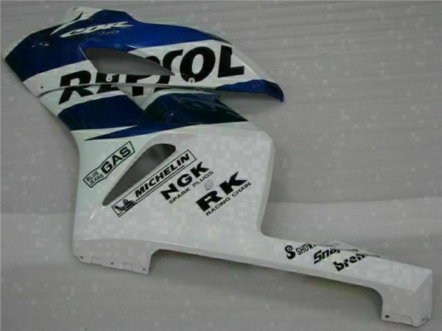 Carenado Moto Honda CBR 1000 RR 2004-2005 - Blanco Azul Repsol Carenado Moto Honda CBR 1000 RR 2004-2005 - Blanco Azul Repsol