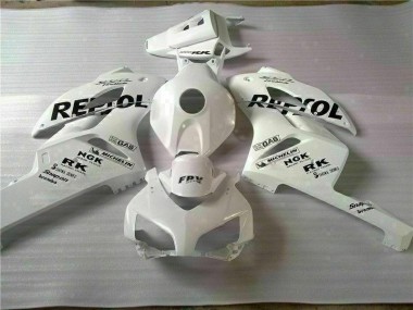 Carenado Moto Honda CBR 1000 RR 2004-2005 - Blanco Negro Repsol