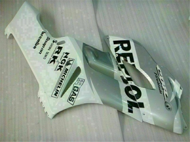 Carenado Moto Honda CBR 1000 RR 2004-2005 - Blanco Plata Repsol Carenado Moto Honda CBR 1000 RR 2004-2005 - Blanco Plata Repsol