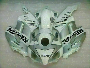 Carenado Moto Honda CBR 1000 RR 2004-2005 - Blanco Plata Repsol