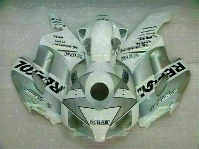 Carenado Moto Honda CBR 1000 RR 2004-2005 - Blanco Plata Repsol Carenado Moto Honda CBR 1000 RR 2004-2005 - Blanco Plata Repsol