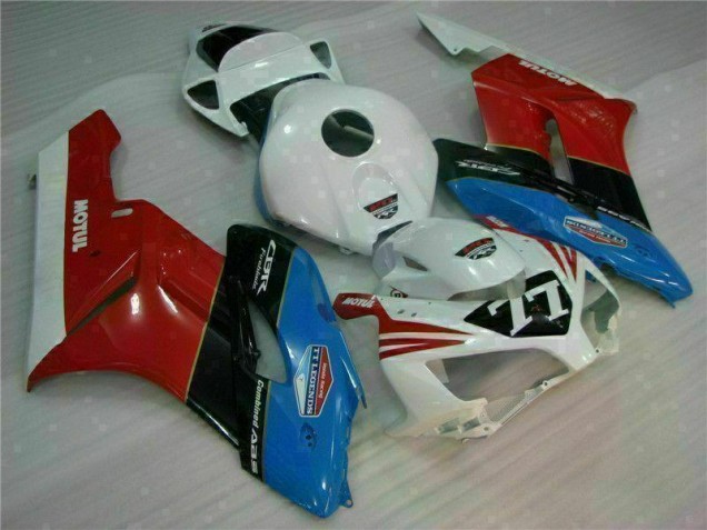 Carenado Moto Honda CBR 1000 RR 2004-2005 - Blanco Rojo 77 Carenado Moto Honda CBR 1000 RR 2004-2005 - Blanco Rojo 77