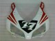Carenado Moto Honda CBR 1000 RR 2004-2005 - Blanco Rojo 77 Carenado Moto Honda CBR 1000 RR 2004-2005 - Blanco Rojo 77