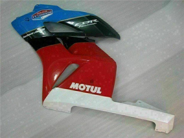 Carenado Moto Honda CBR 1000 RR 2004-2005 - Blanco Rojo 77 Carenado Moto Honda CBR 1000 RR 2004-2005 - Blanco Rojo 77