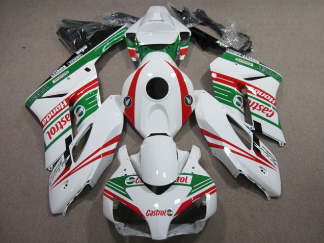 Carenado Moto Honda CBR 1000 RR 2004-2005 - Blanco Rojo Castrol Carenado Moto Honda CBR 1000 RR 2004-2005 - Blanco Rojo Castrol