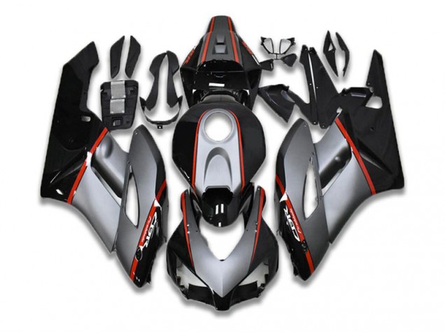 Carenado Moto Honda CBR 1000 RR 2004-2005 - Negro Gris Rojo Carenado Moto Honda CBR 1000 RR 2004-2005 - Negro Gris Rojo