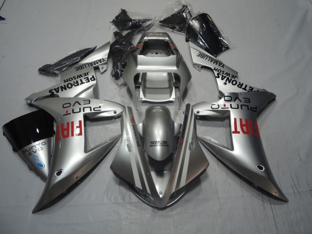 Carenado Moto Honda CBR 1000 RR 2004-2005 - Plata Rojo Fiat Carenado Moto Honda CBR 1000 RR 2004-2005 - Plata Rojo Fiat