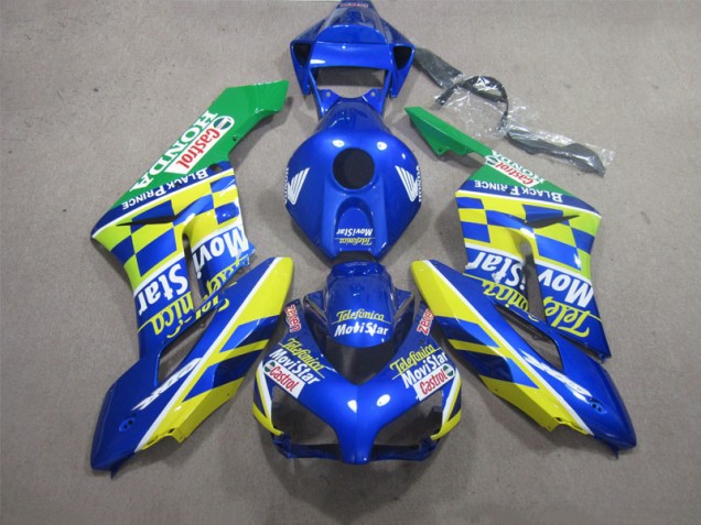 Carenado Moto Honda CBR 1000 RR 2004-2005 - Telefunica Movistar Castrol Carenado Moto Honda CBR 1000 RR 2004-2005 - Telefunica Movistar Castrol