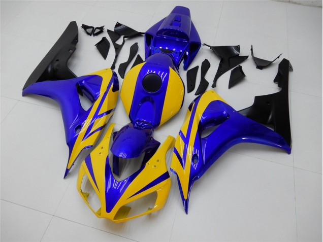 Carenado Moto Honda CBR 1000 RR 2006-2007 - Amarillo Azul Carenado Moto Honda CBR 1000 RR 2006-2007 - Amarillo Azul