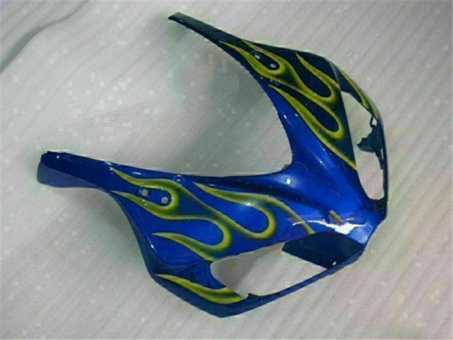Carenado Moto Honda CBR 1000 RR 2006-2007 - Amarillo Llama Azul Carenado Moto Honda CBR 1000 RR 2006-2007 - Amarillo Llama Azul