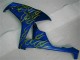 Carenado Moto Honda CBR 1000 RR 2006-2007 - Amarillo Llama Azul Carenado Moto Honda CBR 1000 RR 2006-2007 - Amarillo Llama Azul