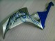 Carenado Moto Honda CBR 1000 RR 2006-2007 - Azul Llama Plata Carenado Moto Honda CBR 1000 RR 2006-2007 - Azul Llama Plata