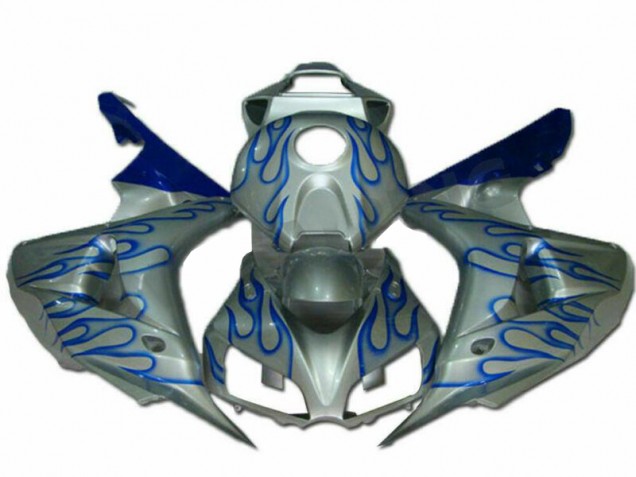 Carenado Moto Honda CBR 1000 RR 2006-2007 - Azul Llama Plata Carenado Moto Honda CBR 1000 RR 2006-2007 - Azul Llama Plata