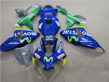 Carenado Moto Honda CBR 1000 RR 2006-2007 - Azul Movistar Castrol