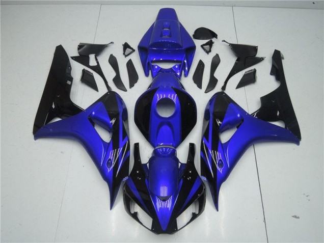 Carenado Moto Honda CBR 1000 RR 2006-2007 - Azul Negro Carenado Moto Honda CBR 1000 RR 2006-2007 - Azul Negro