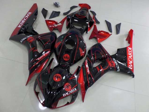 Carenado Moto Honda CBR 1000 RR 2006-2007 - Bacardi Negro Carenado Moto Honda CBR 1000 RR 2006-2007 - Bacardi Negro