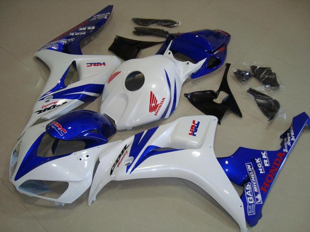 Carenado Moto Honda CBR 1000 RR 2006-2007 - Blanco & Azul Carenado Moto Honda CBR 1000 RR 2006-2007 - Blanco & Azul