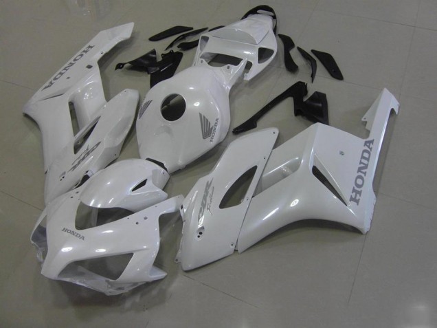 Carenado Moto Honda CBR 1000 RR 2006-2007 - Blanco con Plata Calcomanías Carenado Moto Honda CBR 1000 RR 2006-2007 - Blanco con Plata Calcomanías