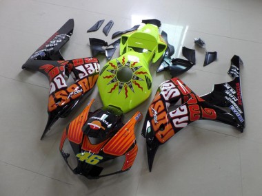 Carenado Moto Honda CBR 1000 RR 2006-2007 - Fluro Rossi