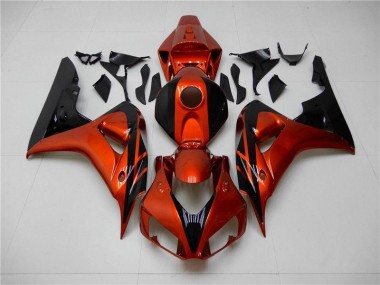 Carenado Moto Honda CBR 1000 RR 2006-2007 - Naranja Negro