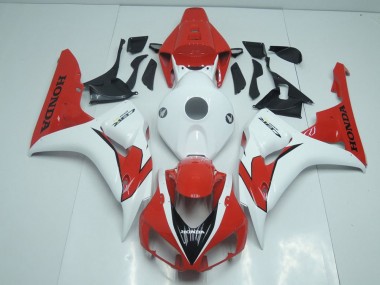 Carenado Moto Honda CBR 1000 RR 2006-2007 - Naranja Rojo & Blanco