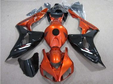 Carenado Moto Honda CBR 1000 RR 2006-2007 - Negro Naranja