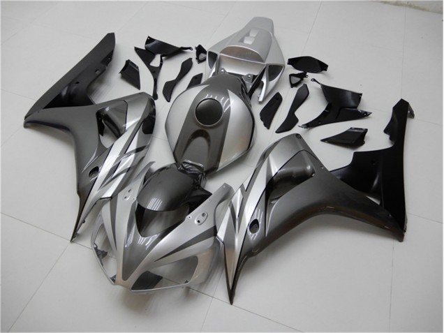 Carenado Moto Honda CBR 1000 RR 2006-2007 - Negro Plata Gris Carenado Moto Honda CBR 1000 RR 2006-2007 - Negro Plata Gris
