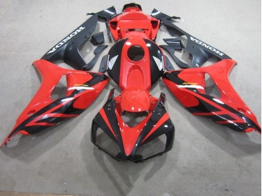 Carenado Moto Honda CBR 1000 RR 2006-2007 - Rojo Negro Fireblade