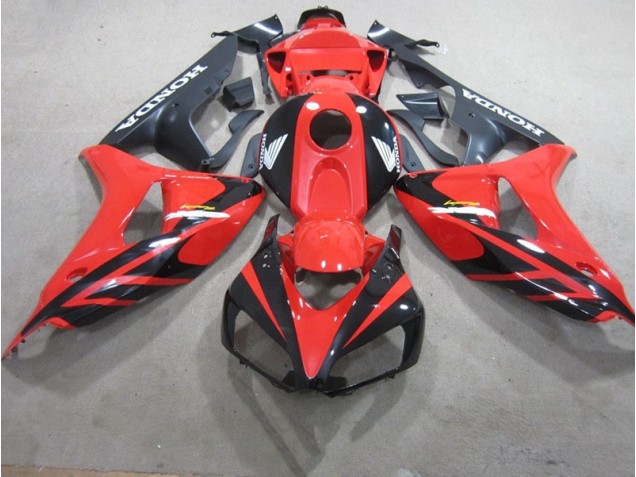 Carenado Moto Honda CBR 1000 RR 2006-2007 - Rojo Negro Fireblade Carenado Moto Honda CBR 1000 RR 2006-2007 - Rojo Negro Fireblade