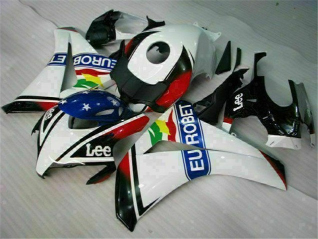 Carenado Moto Honda CBR 1000 RR 2008-2011 - Blanco Azul Rojo Eurobet Lee