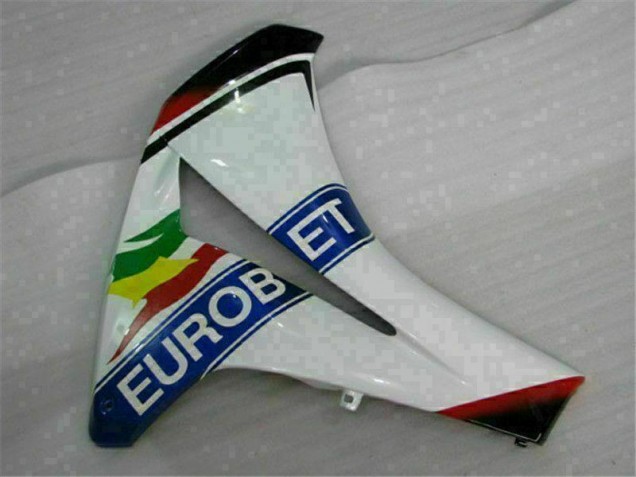 Carenado Moto Honda CBR 1000 RR 2008-2011 - Blanco Azul Rojo Eurobet Lee