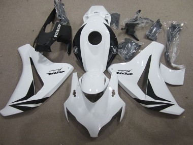 Carenado Moto Honda CBR 1000 RR 2008-2011 - Blanco Negro Fireblade
