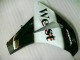 Carenado Moto Honda CBR 1000 RR 2008-2011 - Blanco Negro West Carenado Moto Honda CBR 1000 RR 2008-2011 - Blanco Negro West