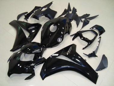 Carenado Moto Honda CBR 1000 RR 2008-2011 - Brillante Negro Chrome Calcomanías