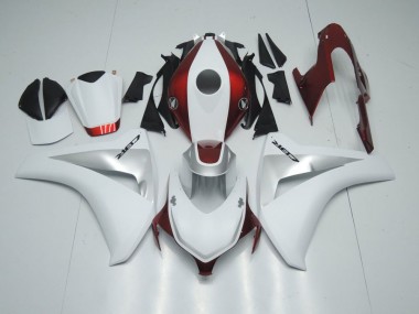 Carenado Moto Honda CBR 1000 RR 2008-2011 - Caramelo Rojo Blanco & Plata
