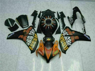 Carenado Moto Honda CBR 1000 RR 2008-2011 - Naranja Negro