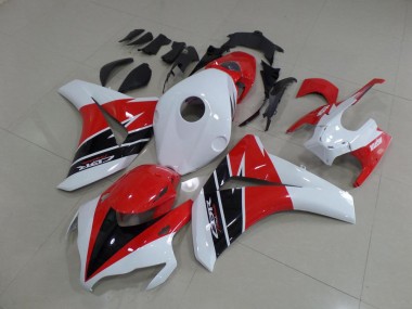 Carenado Moto Honda CBR 1000 RR 2008-2011 - Negro Blanco & Rojo