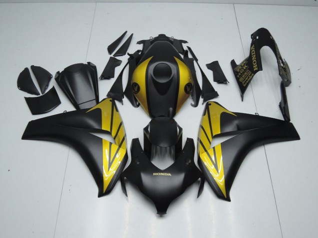Carenado Moto Honda CBR 1000 RR 2008-2011 - Negro Mate & Oro Carenado Moto Honda CBR 1000 RR 2008-2011 - Negro Mate & Oro