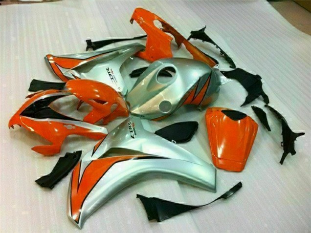 Carenado Moto Honda CBR 1000 RR 2008-2011 - Plata Naranja Carenado Moto Honda CBR 1000 RR 2008-2011 - Plata Naranja