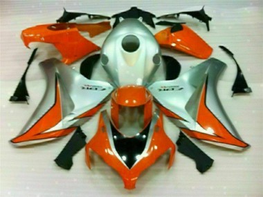 Carenado Moto Honda CBR 1000 RR 2008-2011 - Plata Naranja
