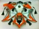 Carenado Moto Honda CBR 1000 RR 2008-2011 - Plata Naranja Carenado Moto Honda CBR 1000 RR 2008-2011 - Plata Naranja