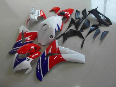 Carenado Moto Honda CBR 1000 RR 2008-2011 - Rojo Blanco Azul Motul