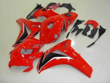 Carenado Moto Honda CBR 1000 RR 2008-2011 - Rojo Negro Plata
