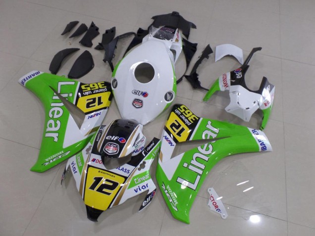 Carenado Moto Honda CBR 1000 RR 2008-2011 - Verde Linear 12 Carenado Moto Honda CBR 1000 RR 2008-2011 - Verde Linear 12
