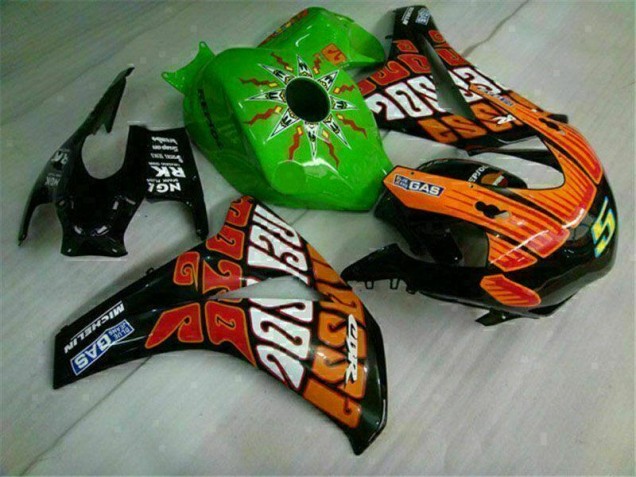 Carenado Moto Honda CBR 1000 RR 2008-2011 - Verde Naranja Carenado Moto Honda CBR 1000 RR 2008-2011 - Verde Naranja